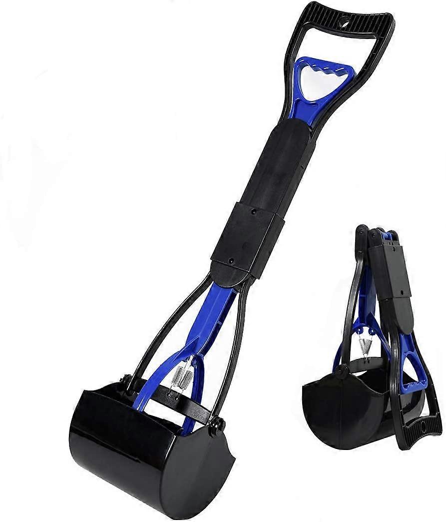 Összecsukható kutya kaki hosszú fogantyú állkapocs állkapocs kisállat Pooper Scoopers a nagy kis közepes kutyák, ideális fű, kavics, yard vagy terasz wast-pick up