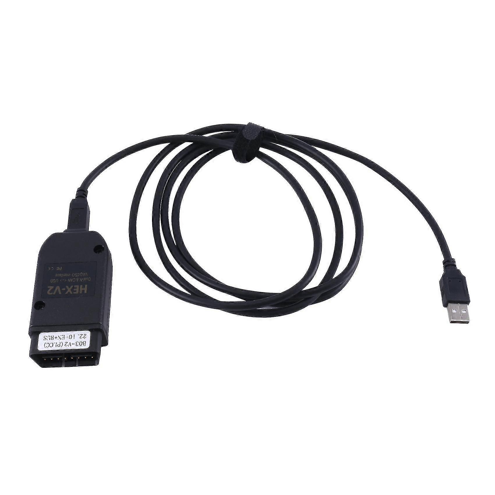 New For Hex V2 Obd2 Scanner Vagcom 22.3.1 For 20.12 Atmega162+16v8+ft232rq XXF