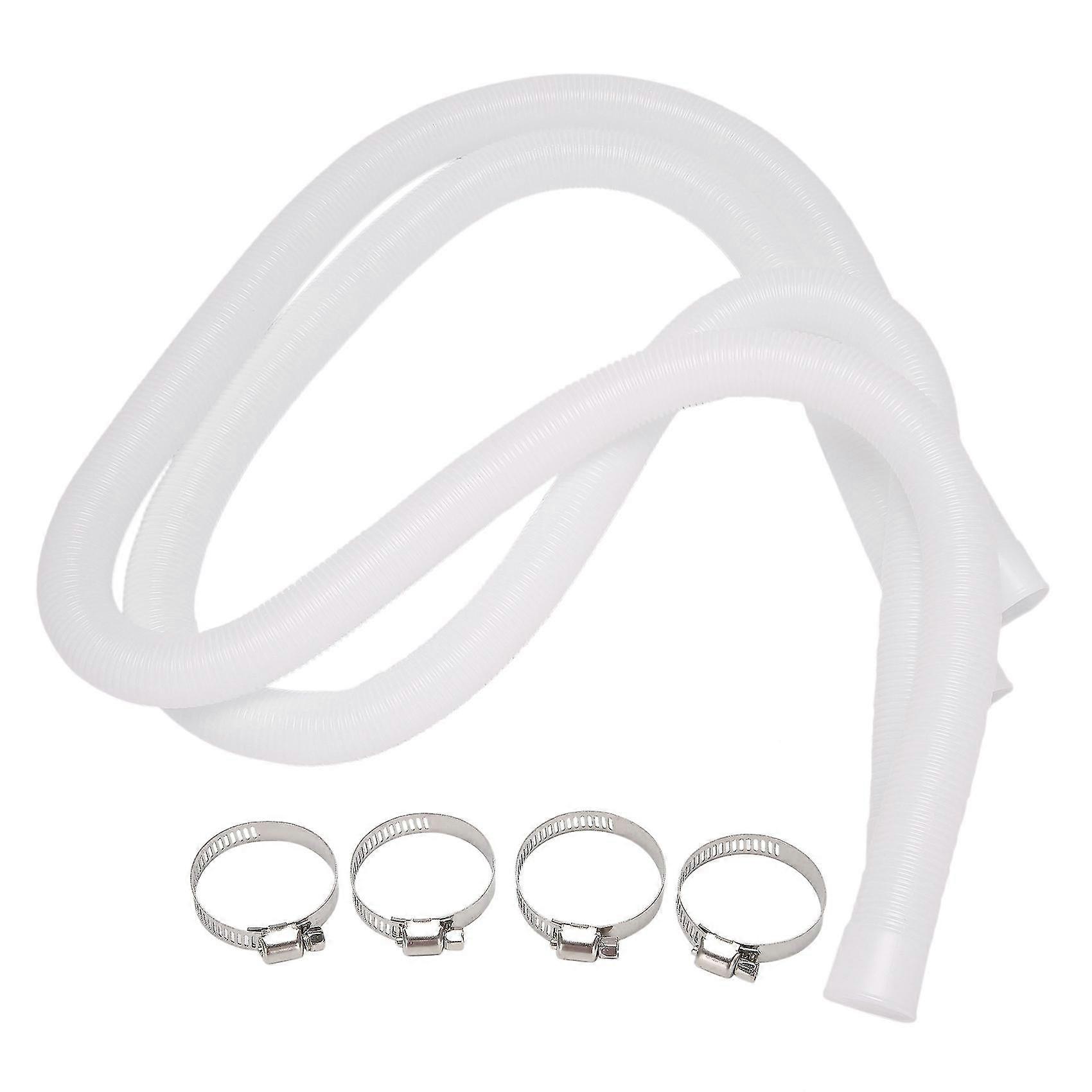 2 Pack Accessory Hose Replacement For Models 607 637 1.25inch Diameter Pool Pump Hose - 59inch (150