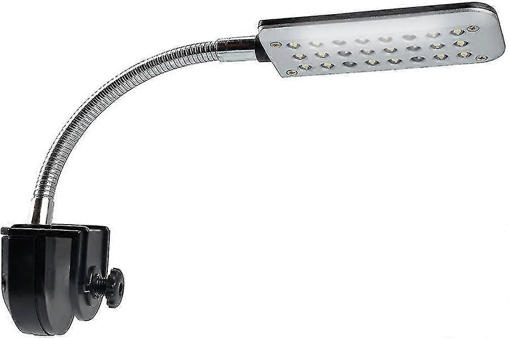 Led Lamp For Small Aquarium, Mini Aquarium Clamp Lamp Adjustable Light 24 Leds
