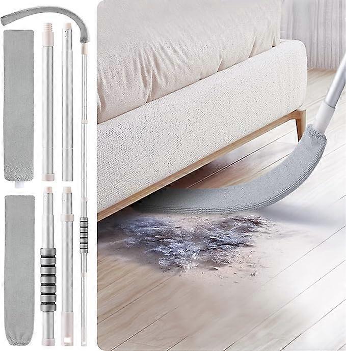 Gap 29-65 Inch Retractable Dust Cleaner, Duster Duster Under Device, Foldable, Washable, Extendable and Flexible Microfiber for Cleaning Bed, Sofa, Ho