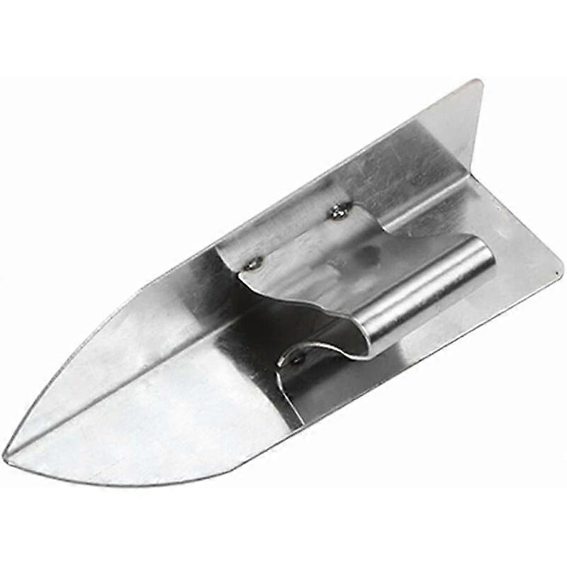 2 Pieces Concrete Corner Tools for Plasterboard, Stainless Steel Scraper, Inside and Outside Corners - 3.8 x 14.5 cm - Rust-Proof Stainless Steel - 90