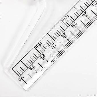 12 Inch Rolling Ruler Measuring Rolling Ruler, Drawing Parallel Rolling ...