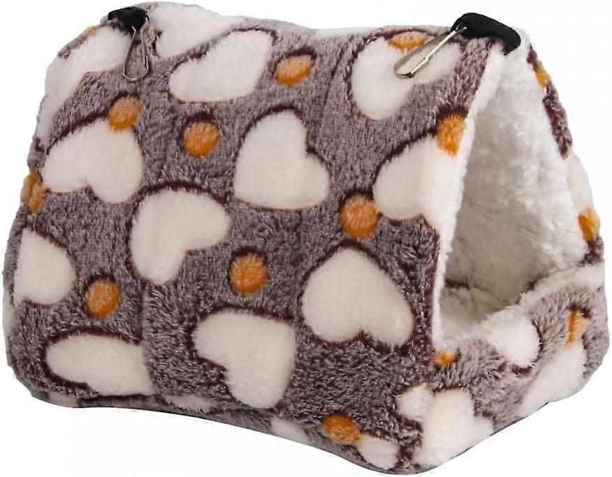 Rat Hammock, Plush Cuddly Bed Cage for Small Animals, Guinea Pigs, Chinchilla, Hedgehog, Hamster, Rat, Rodent, Squirrel