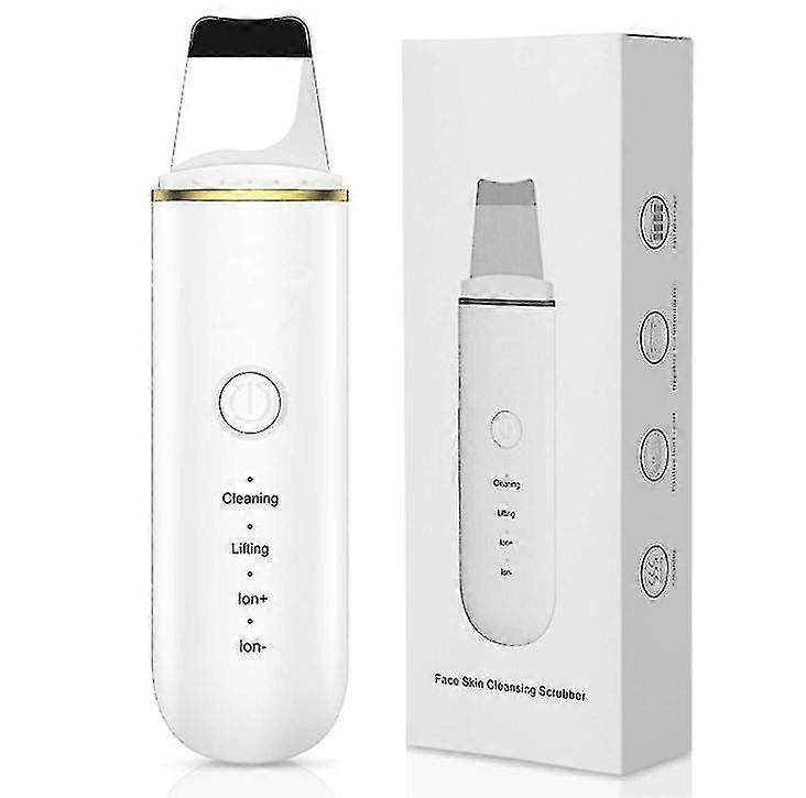 Skin Scrubber, 4 Pore Cleansing Modes, Usb Charging,white