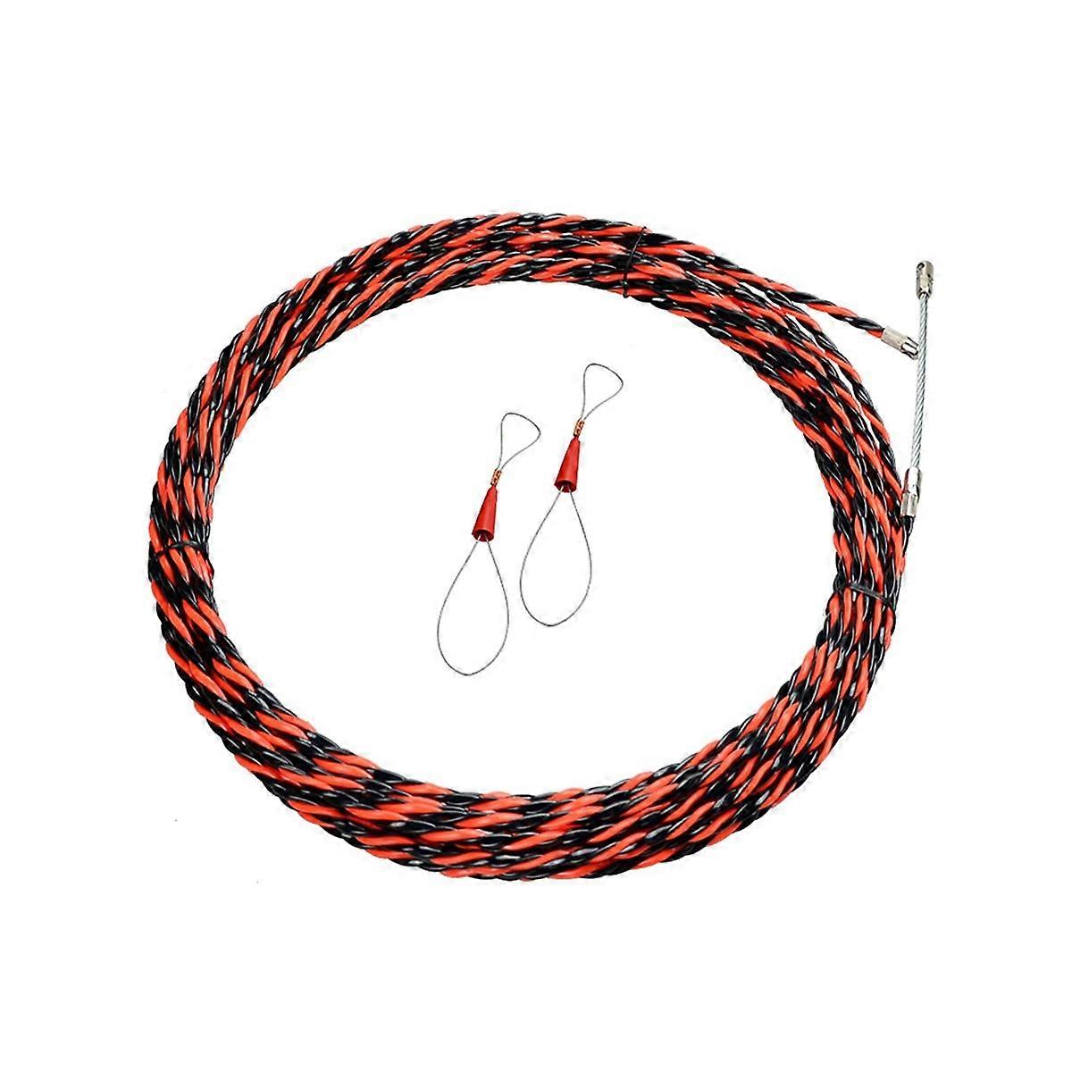 Electrician Threader Set Lead Tool 20M Cable Wire Guide 3-Strand Wall Threader Cable Stringer
