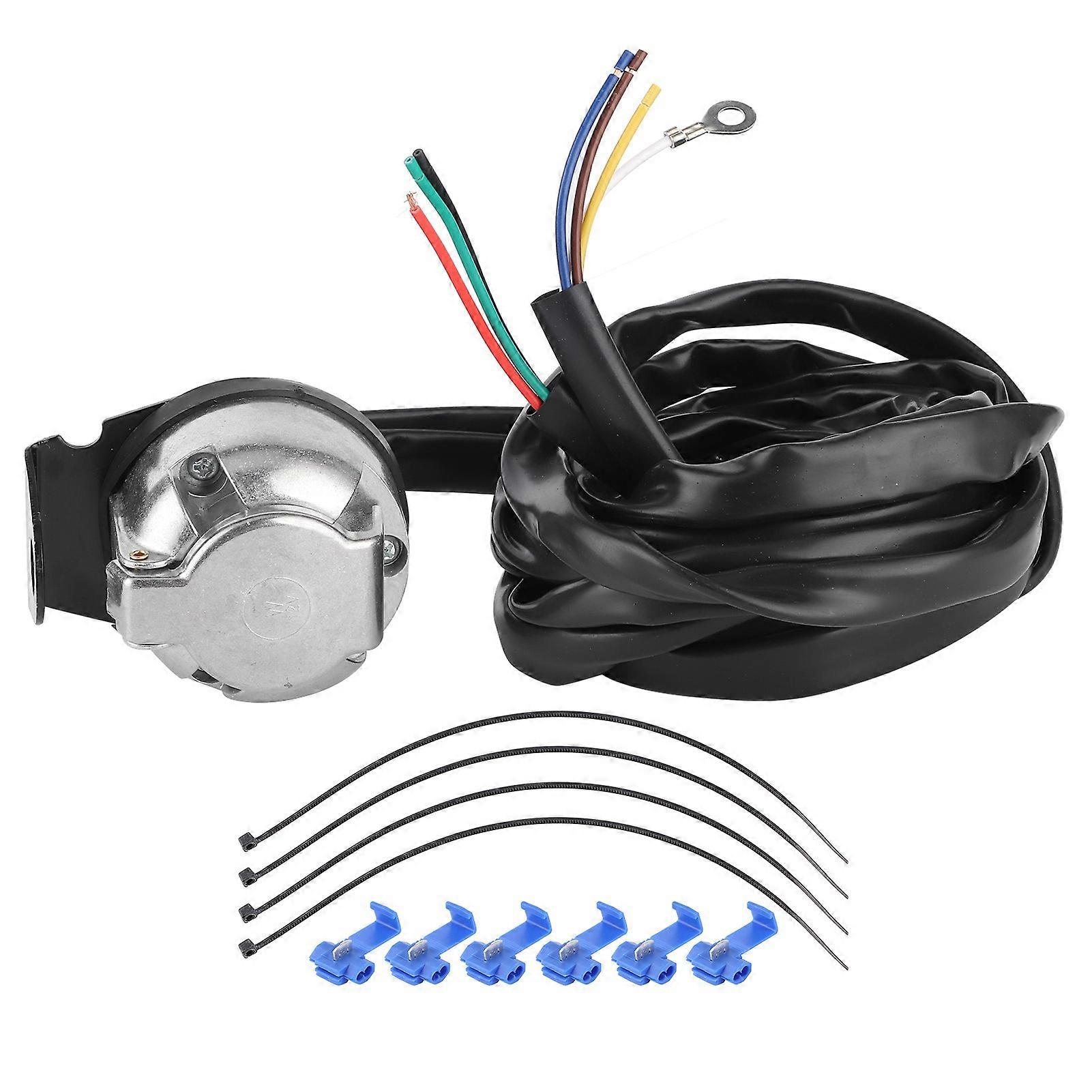 7 دبوس الأوروبية مقطورة موصل مقبس الأسلاك التوصيل 2M كابل للمركبات التجارية شبه مقطورات