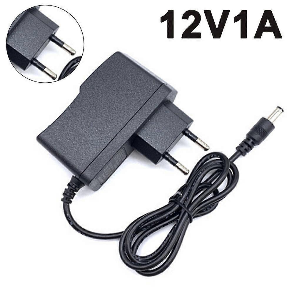 9V /12V 1A Dc Power Supply For Cctv Surveillance Camera, Ac To Dc Network Cable, Charger, Output Dc 5V 2000Ma, Input Ac 100V To 240V 50 Or 60Hz, Eu Co