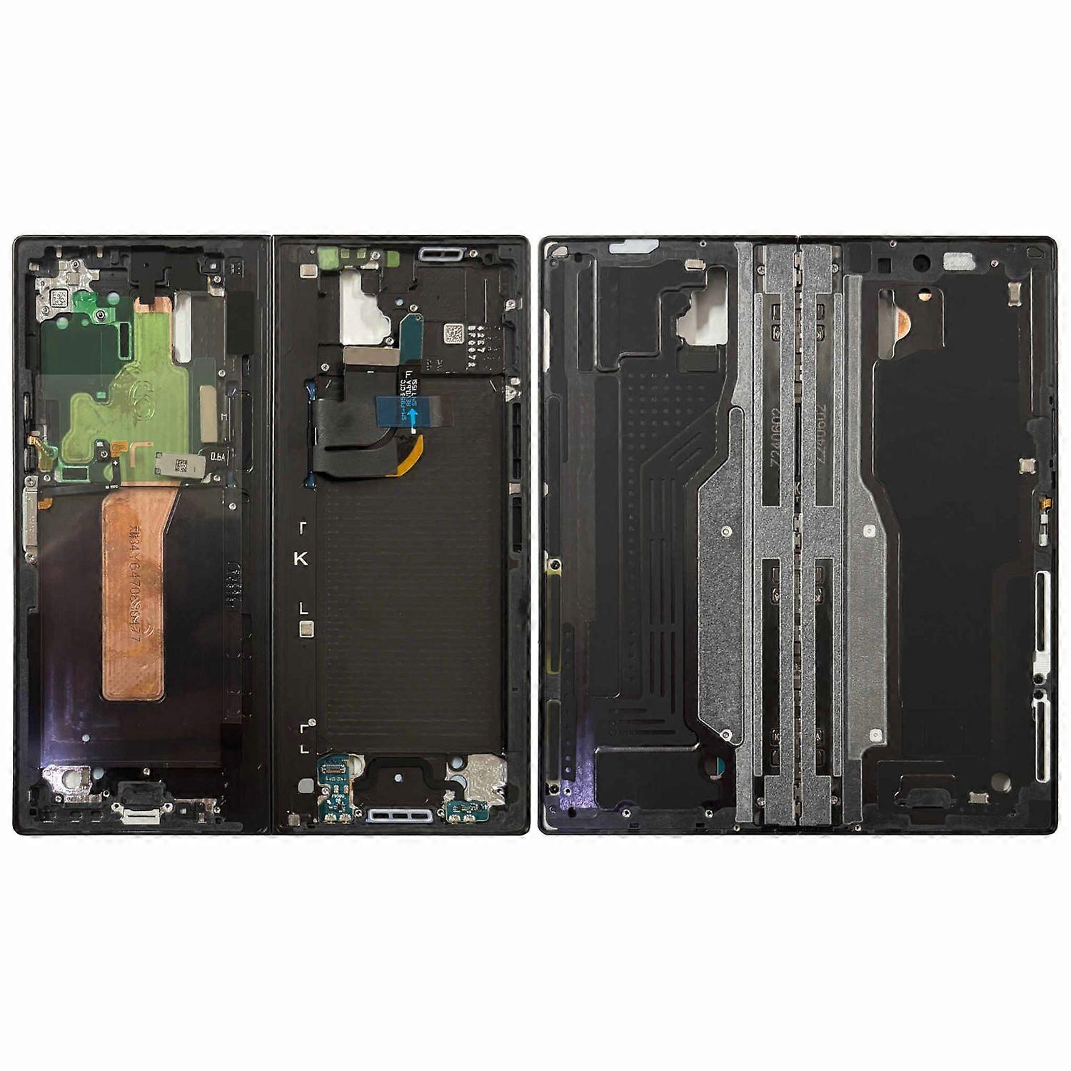 Samsung Display LCD Midframe for Galaxy Z Fold6 GH82-35044D Spare Part Crafted Black