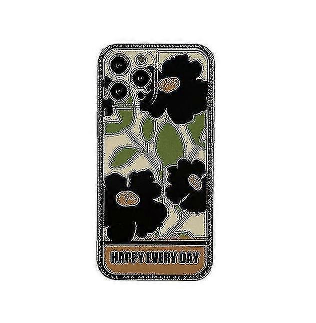 Flower Case For Iphone 13 Case Soft Clear Tpu Silicone Rubber Case