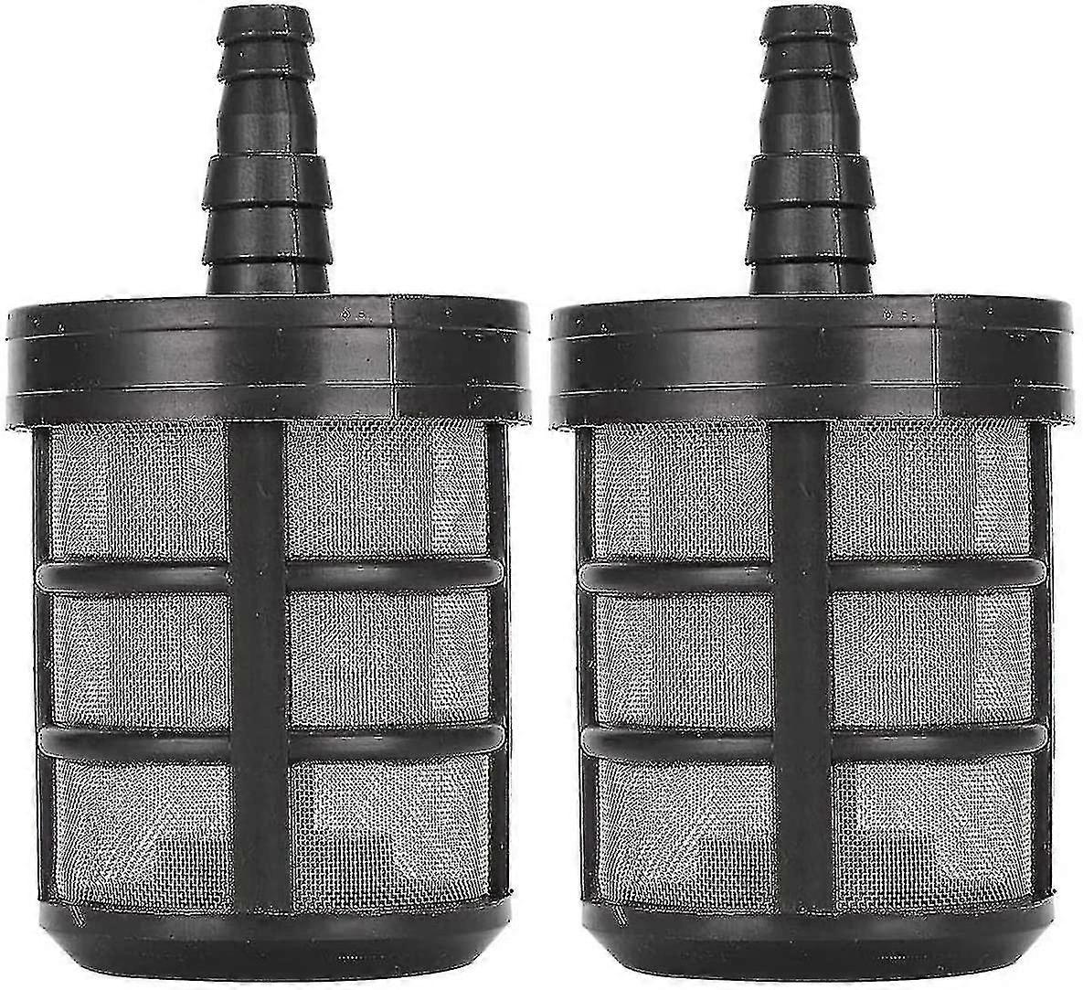 2pcs Garden Hose Filter, Water Pump Strainer Filter Stainless Steel Double Layer Encryption Strainer For Sprayers