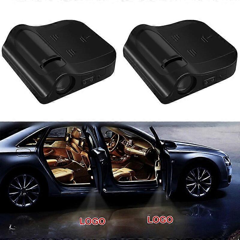 1PC Led Car Door Welcome Laser Projector Logo Ghost Shadow Night Lights Courtesy Lamp for Corvette Lada GMC Dacia Dodge Alfa BMW