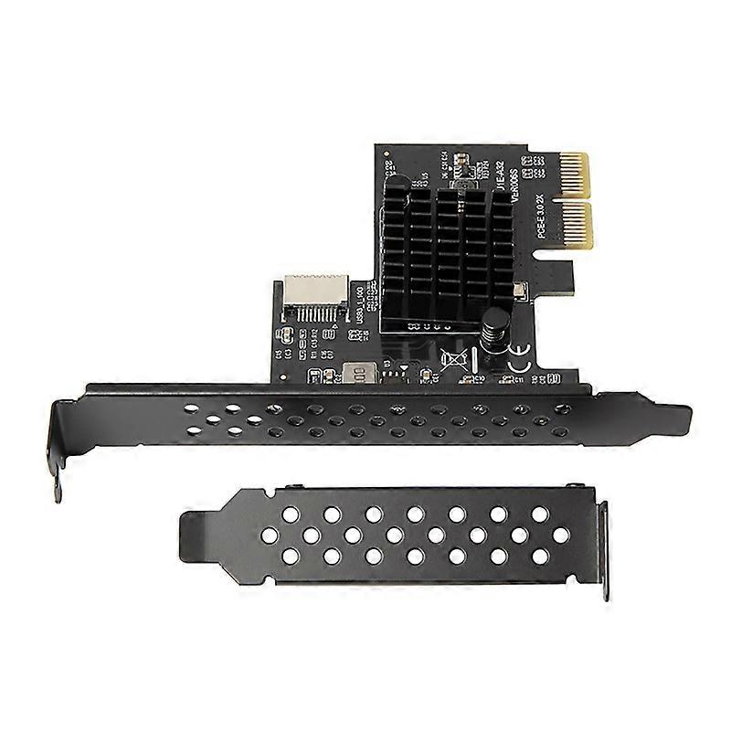 Carte d’extension de connecteur de panneau avant PCI-E 2X à Type-E interne à 20 broches