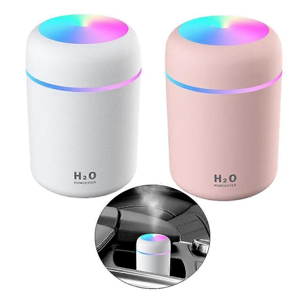 2pcs USB Essential Oil Diffusers Portable  Air Humidifier Auto Shut Off