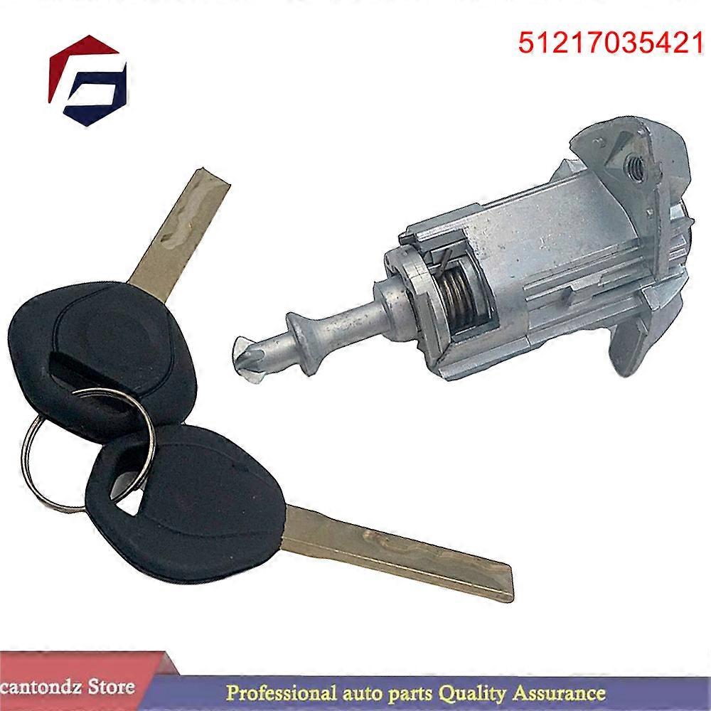 Door locking cylinder on the left driver's side, assembly with 2 keys, for BMW x5 E53 2000 2001 2002 2003 2004 2005 2006 51217035421
