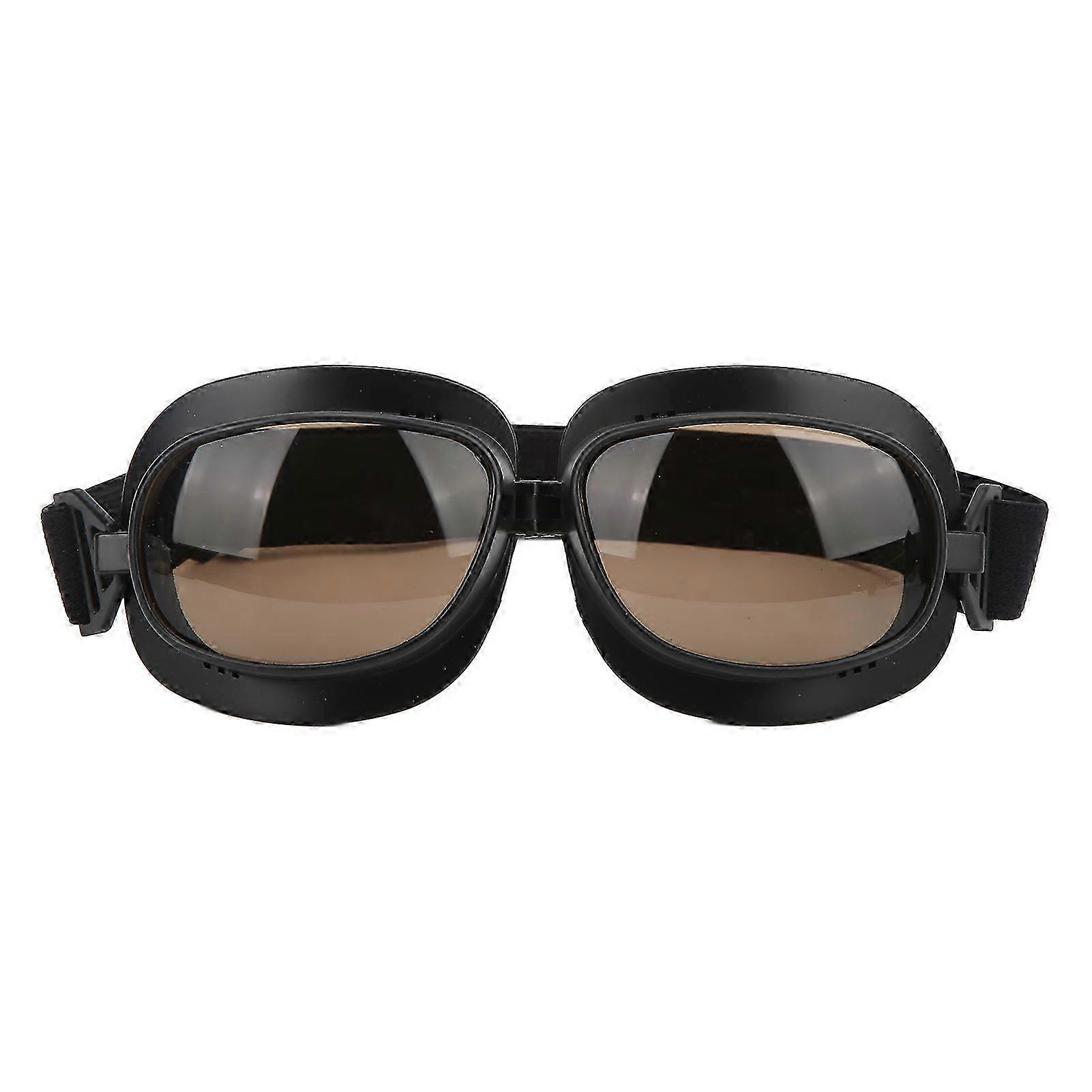 Windproof Riding Goggles for Eye Protection with Adjustable Strap for Motorcycle and Cycling Use