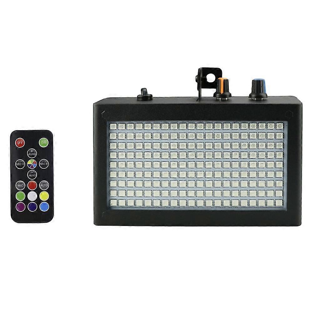 180 Strobe Flash Light Portable 35W Rgb Remote Sound Control Strobe Speed Adjustable For Stage Disco Bar Party Club(Eu Plug)