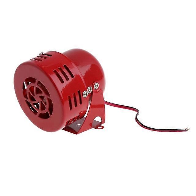 50s Type 12v Motorcycle Driven Red for RAID Siren Horn Alarm Car Truck 12 Volt