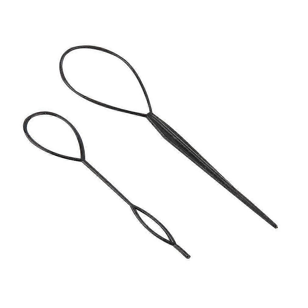 Ponytail Plastic Loop Style Tools Topsy Pony Tail Hair Braid