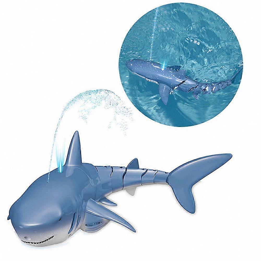 Smart Remote Control Shark Spray Toy Remote Control Boat Robot Fish Electric Toy