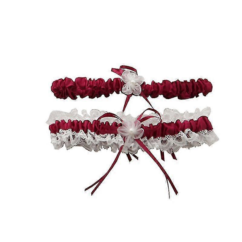 Bruiloft Kousenband blauw wit kousenband compatibel met bruiloft bruidscadeau bruiloft kousenbanden