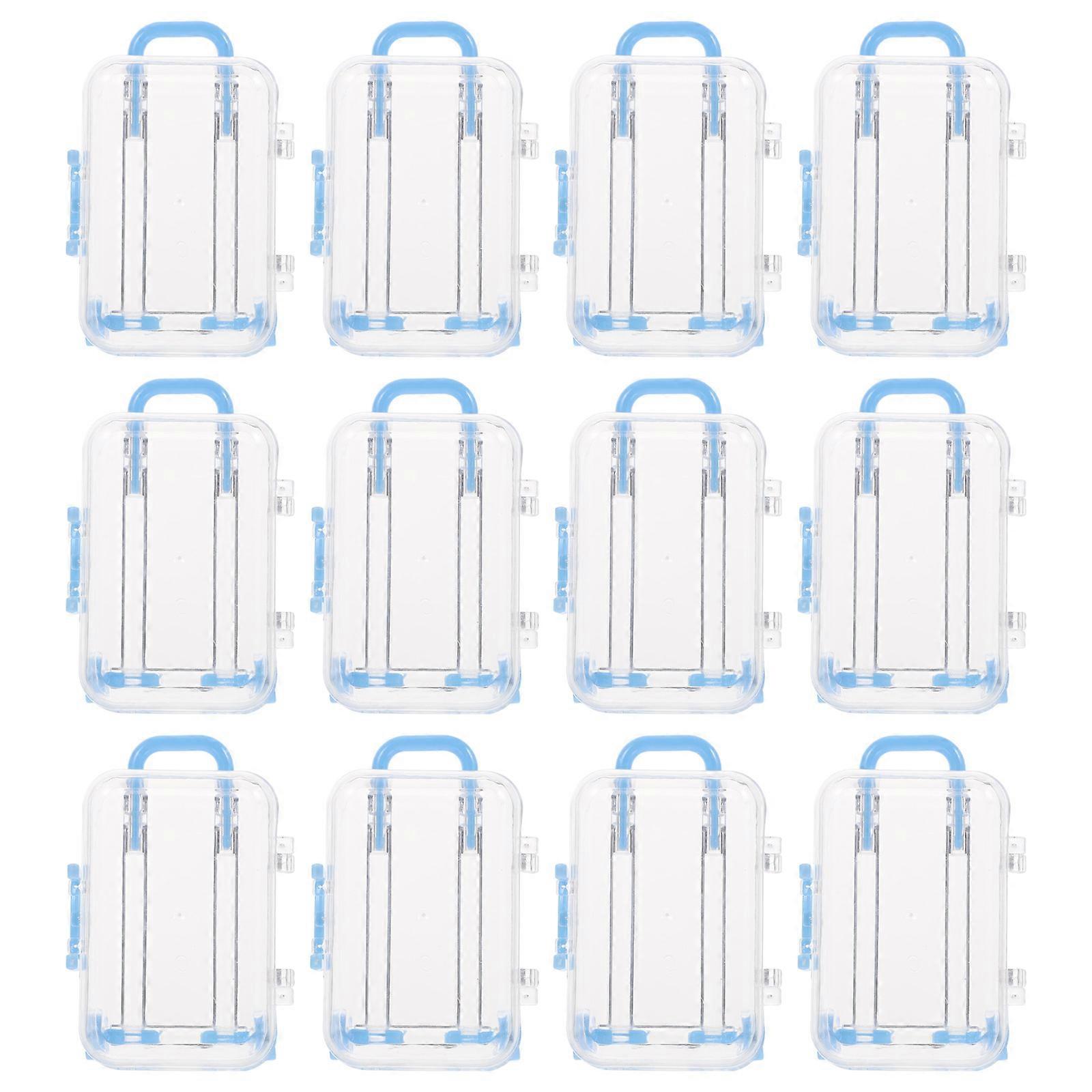 12pcs Gift Boxes Candy Boxes Wedding Gift Packing Boxes Party Supplies Packaging Boxes Blue