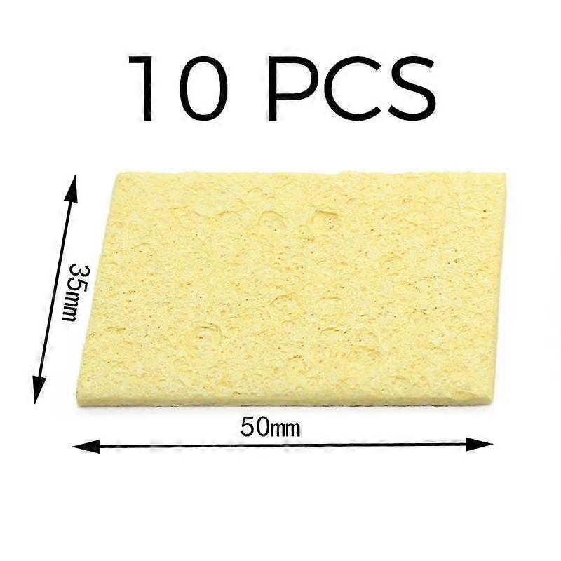 Electric Stand For Soldering Iron With 5/10 Pcs Welding Cleaning Sponge High Temperature Resistant Accessories, 3 Types Optional