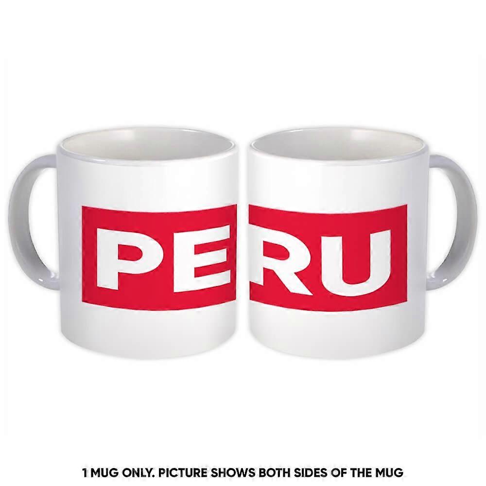 Gift Mug: Peru Peru Red