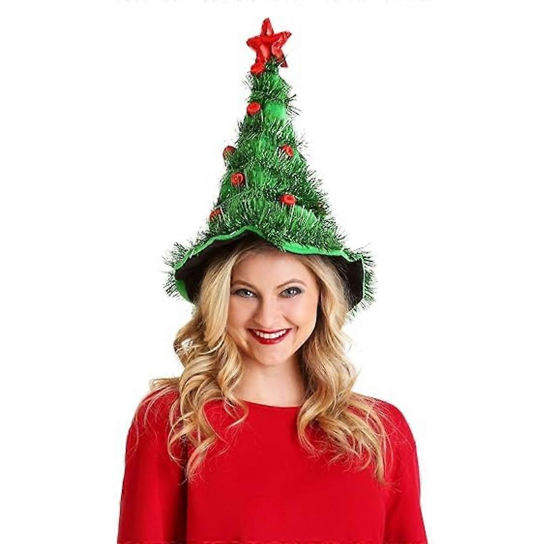 Women's Decorated Christmas Tree Hat