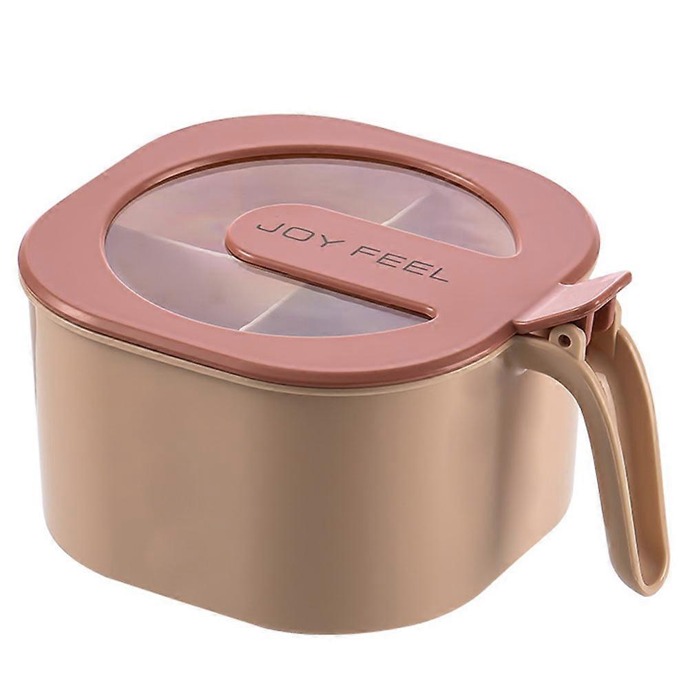 1Pc Kitchen Salt Container Seasoning Storage Box Condiment Spice Holder with Lid