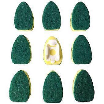 Heavy Duty Dish Wand Sponge Wymiana głowic do zlewu kuchennego Czyszczenie naczynia Gąbka-10szt