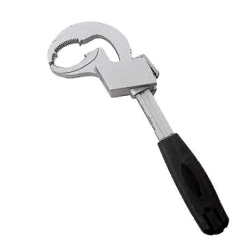 Adjustable Wrench Multifunctional Universal Open End Wrench Bathroom Repair Tool1set-red
