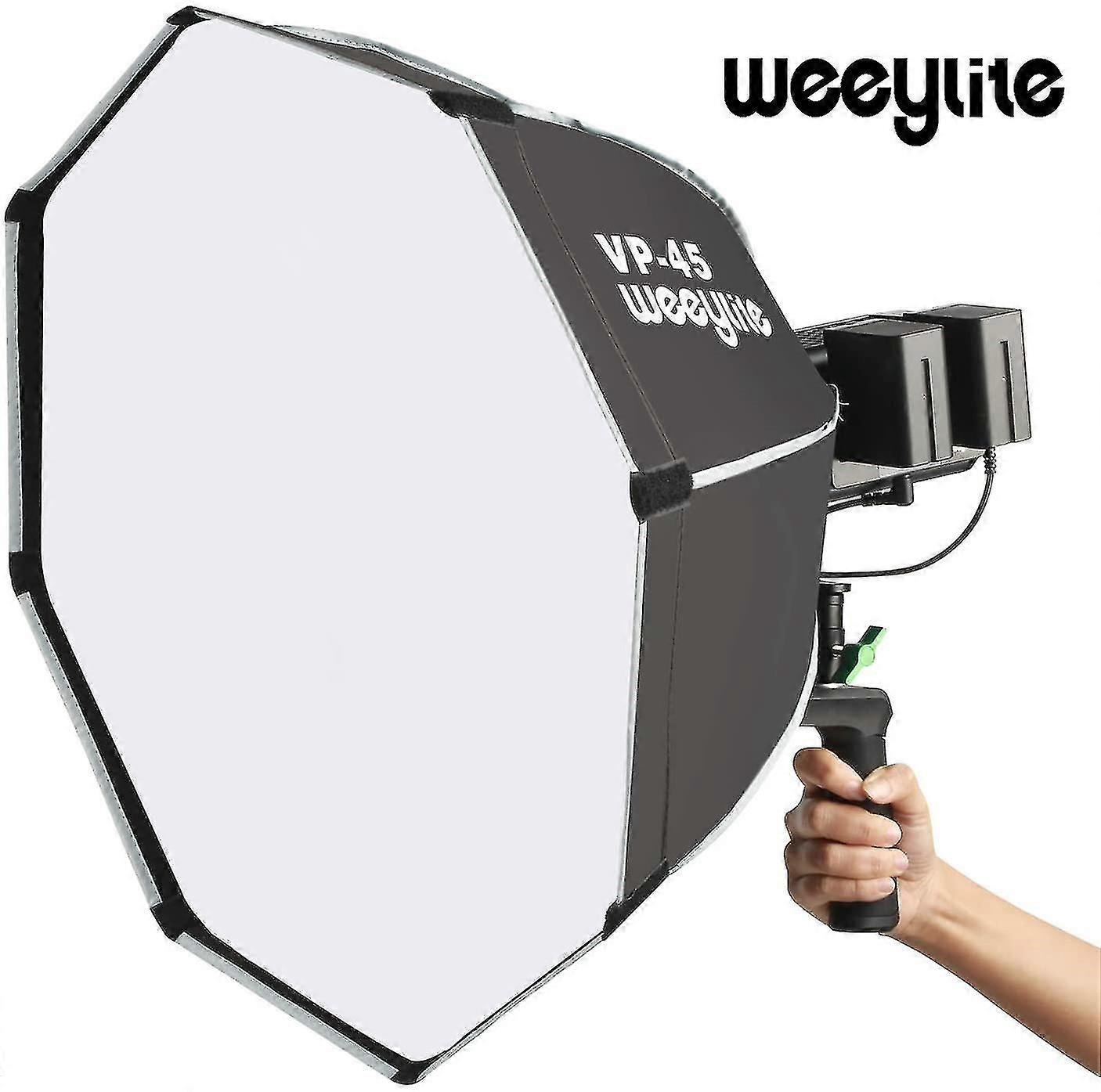 Naiwang Weeylite Vp-45 60cm Octagon Umbrella Softbox Outdoor Studio Flash Portable Soft Box Cob Photograph Light For Weeylite Ninja200