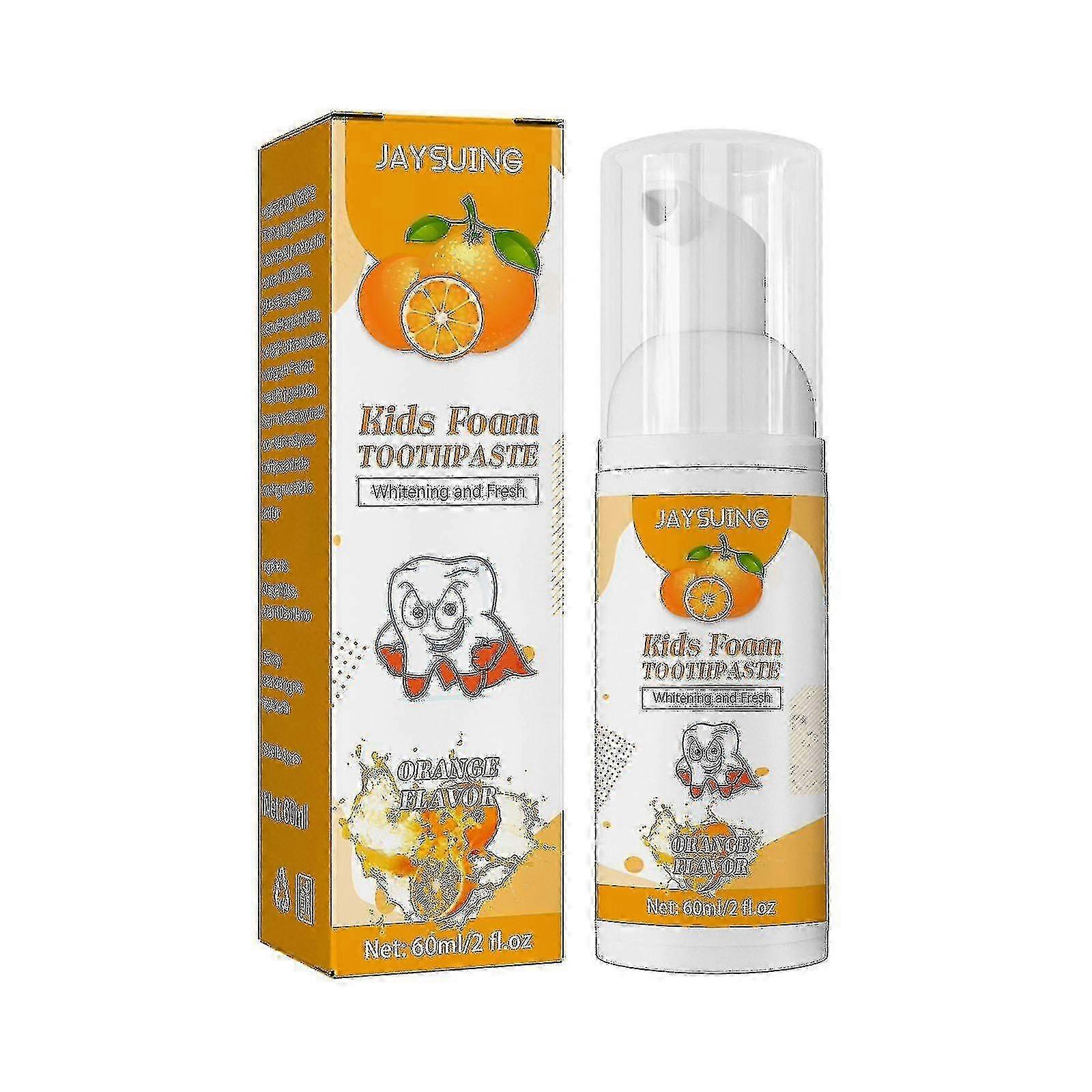 Jaysuing Kids Foam Toothpaste Strawberry C