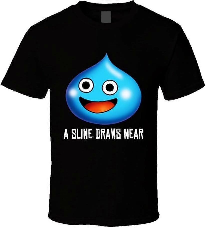 Dragon Quest Slime Oyunu Tişört - Siyah