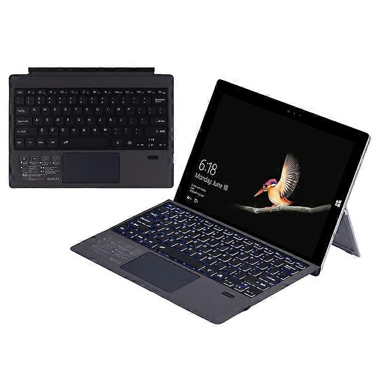 SF-1089D Microfiber Leather Magnetic Wireless Bluetooth Keyboard Compatible For Microsoft Surface Pro 6/5/4/3