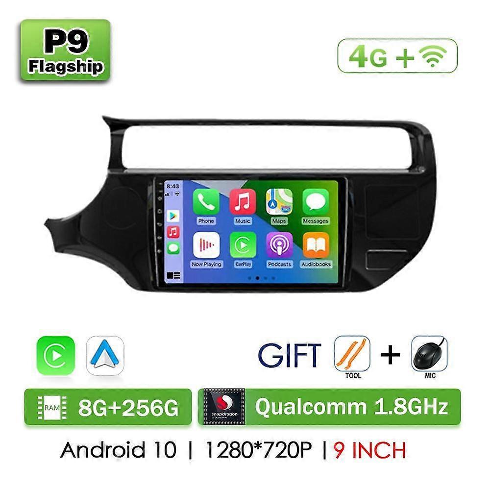 Fazy Wireless Carplay Android Auto Radio For Kia Rio K3 2015-2017 Multimedia Video Player Gps Navigation Stereo 4g Lte Head Unit
