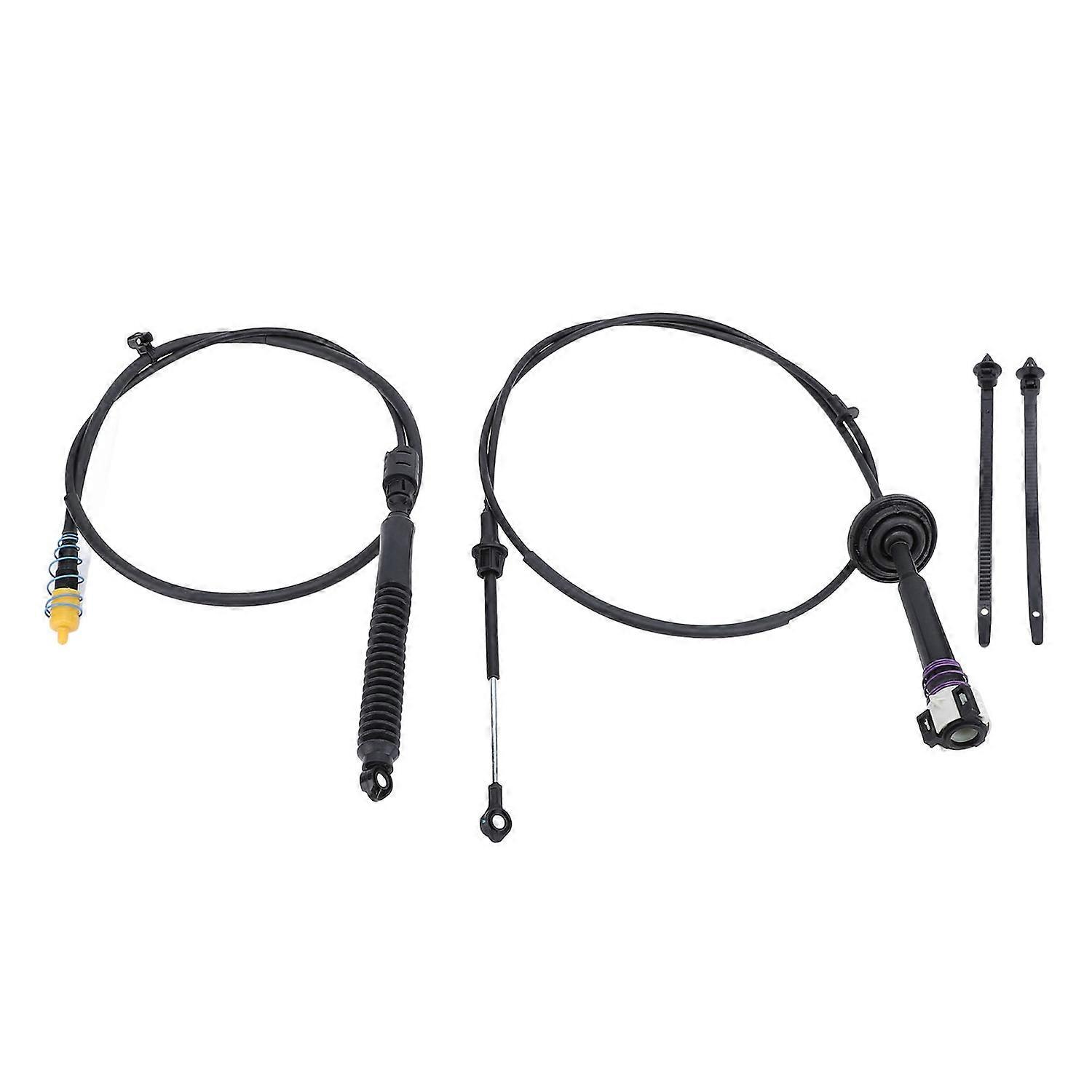 2Pcs Automatic Transmission Shifter Cable 12477640 Stable Performance Auto Trans Gear Shift Cable fo