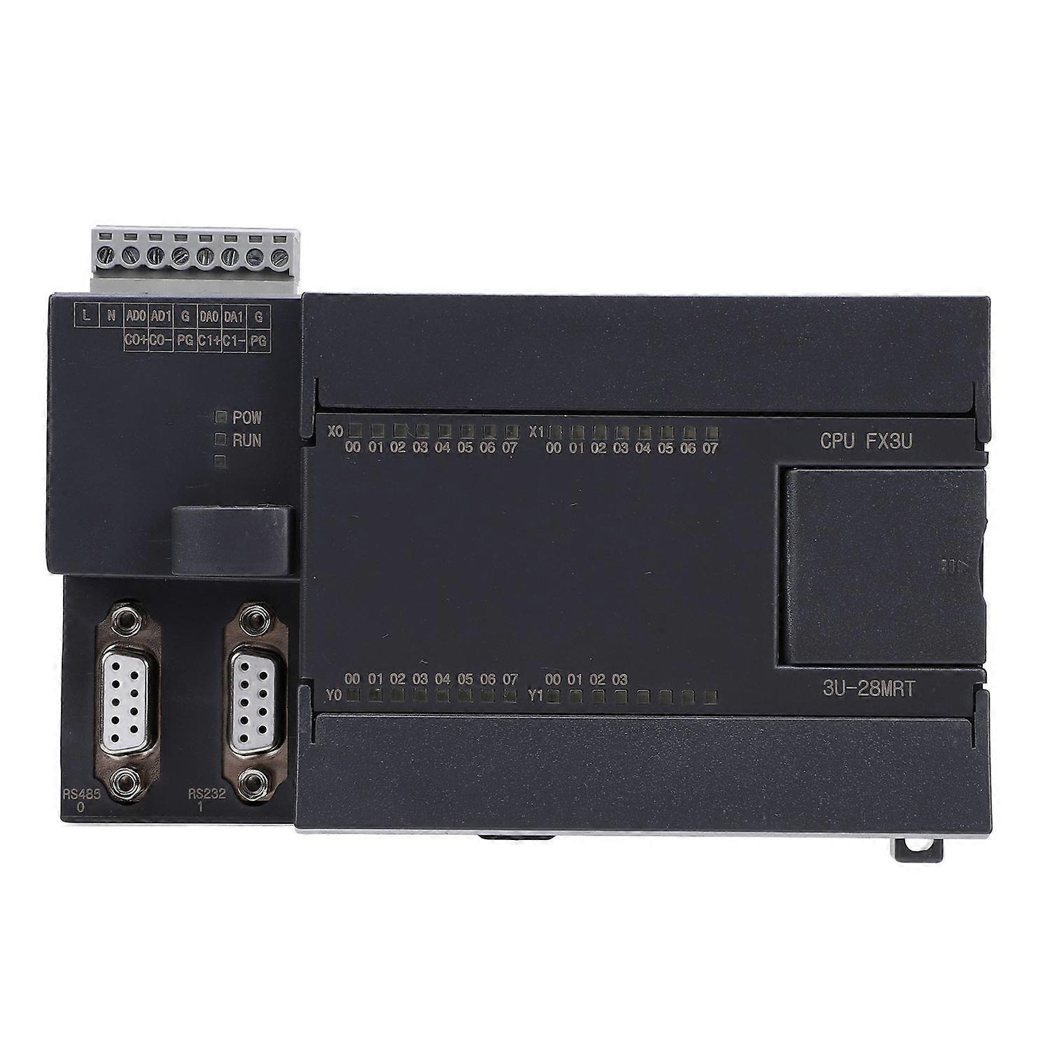 Programmable Logic Module Controller Unit 16 in 12 Out 2 Channel 60K High Speed Counting PLC Control