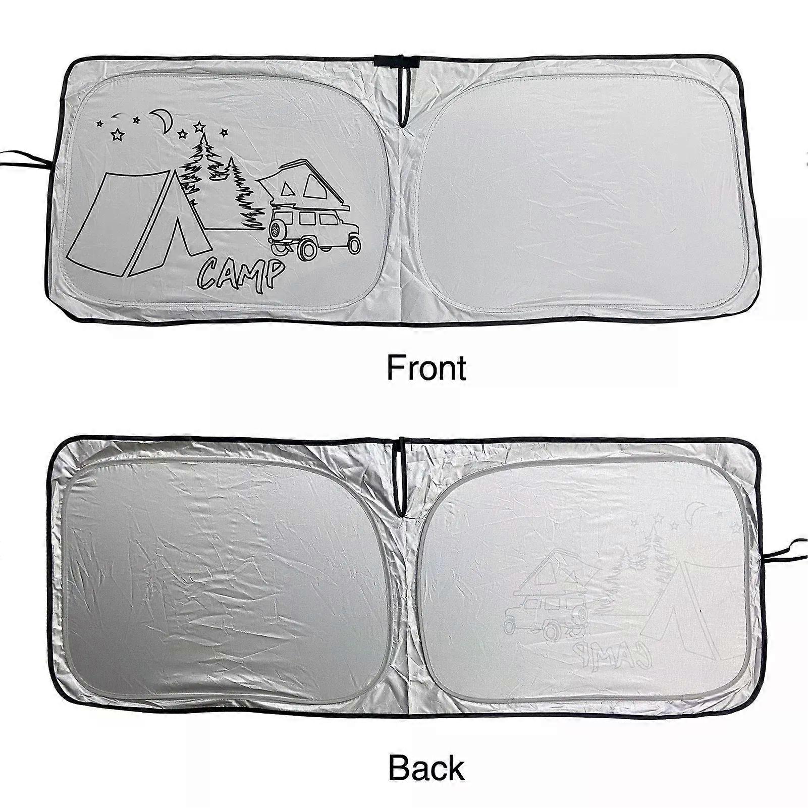 Car Front Window Sunshade terylene Protection Shade Sun Protector Windshield Visor Cover For Suzuki Jimny JB64 JB74 JB64W JB74W