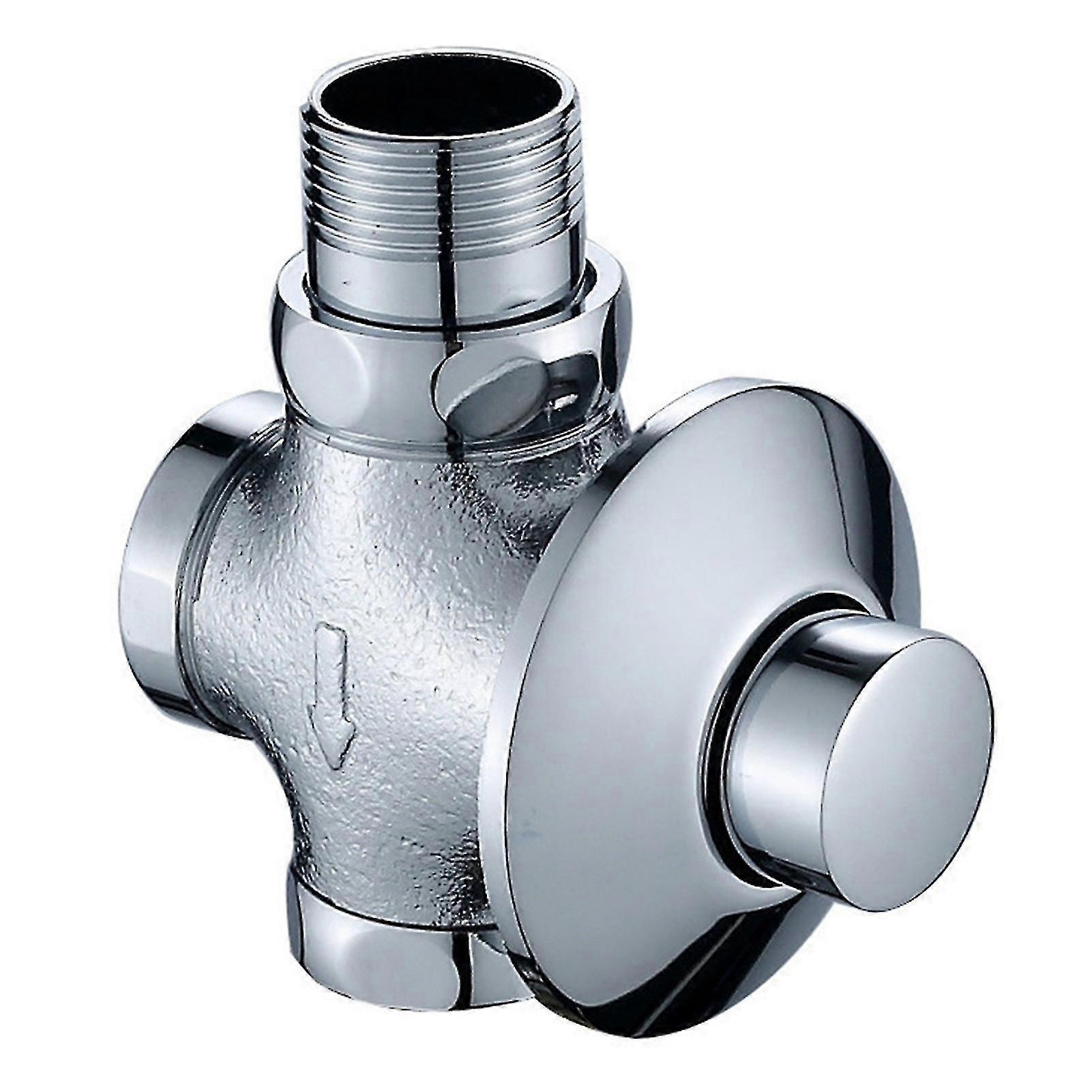 Toilet Flush Valve Aquaflush Press Button Self-closing Concealed Style