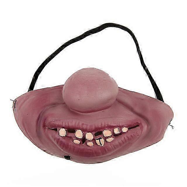 Funny Latex Half Face Clown Mask Cosplay Humorous Elastic Band Horrible Horrible Masks Adult Party Cosplay Halloween Decoration