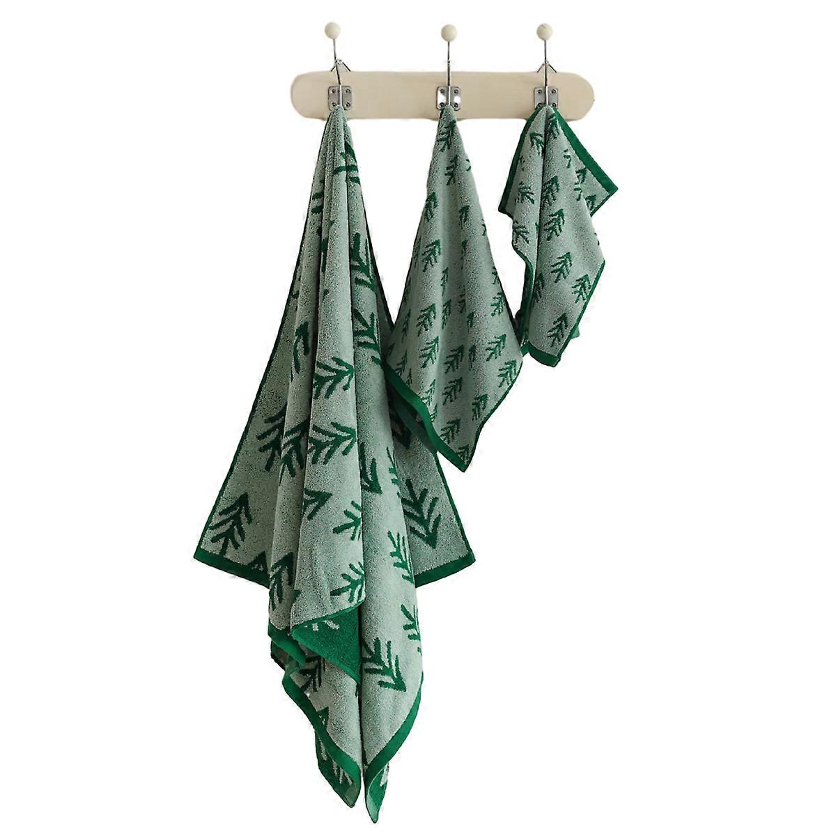 Ensemble de serviettes de bain en coton, absorbant, doux