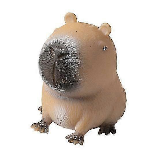 Capybara Squeeze Toy Slow Rebound Soft TPR Stress Anxiety Relief Portable