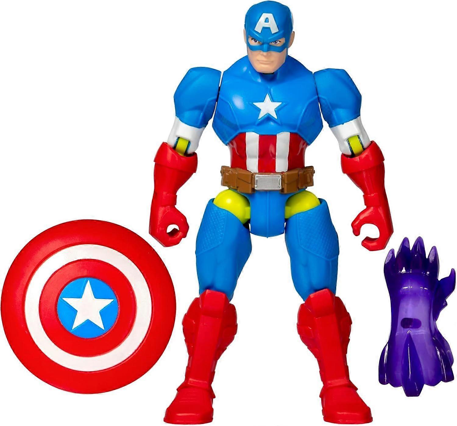 Marvel Mixmashers - Captain America Figure Toy
