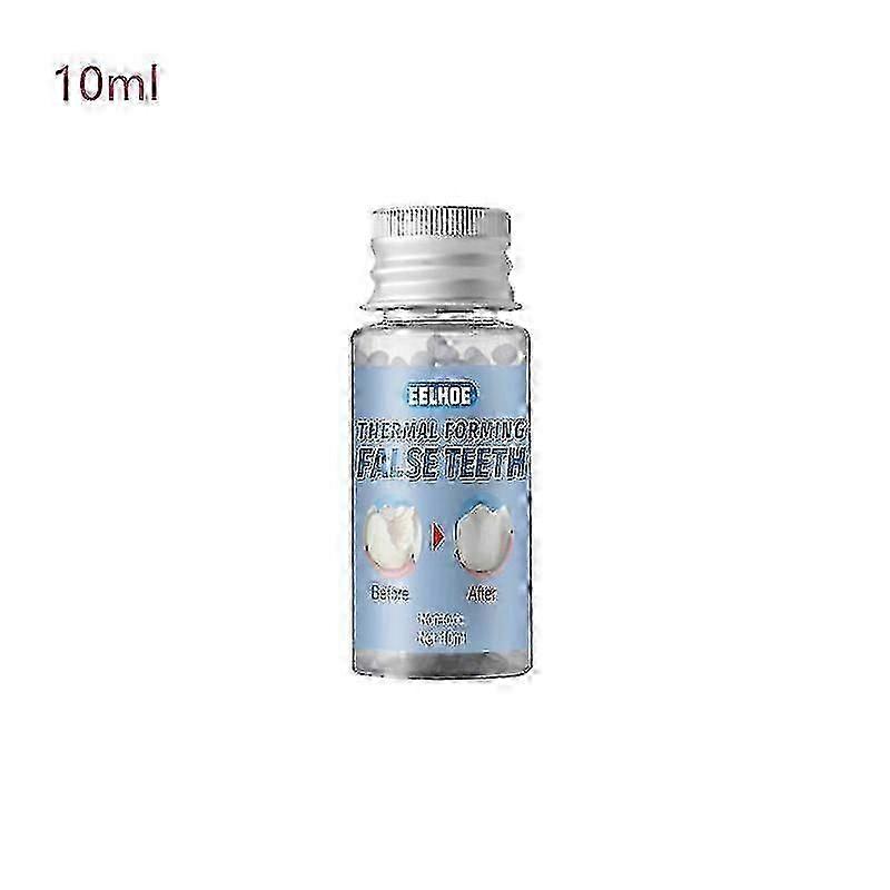 Eelhoe False Teeth Solid Glue Temporary Tooth Repair Kit Moldable Thermal Fitting Teeth Pellet Adhesive
