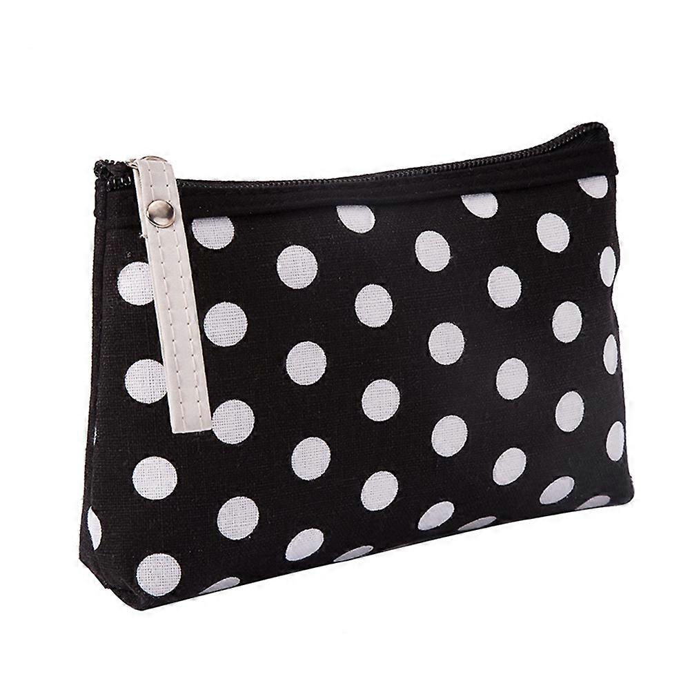 Waterproof Canvas Makeup Bag for Travel and Storage