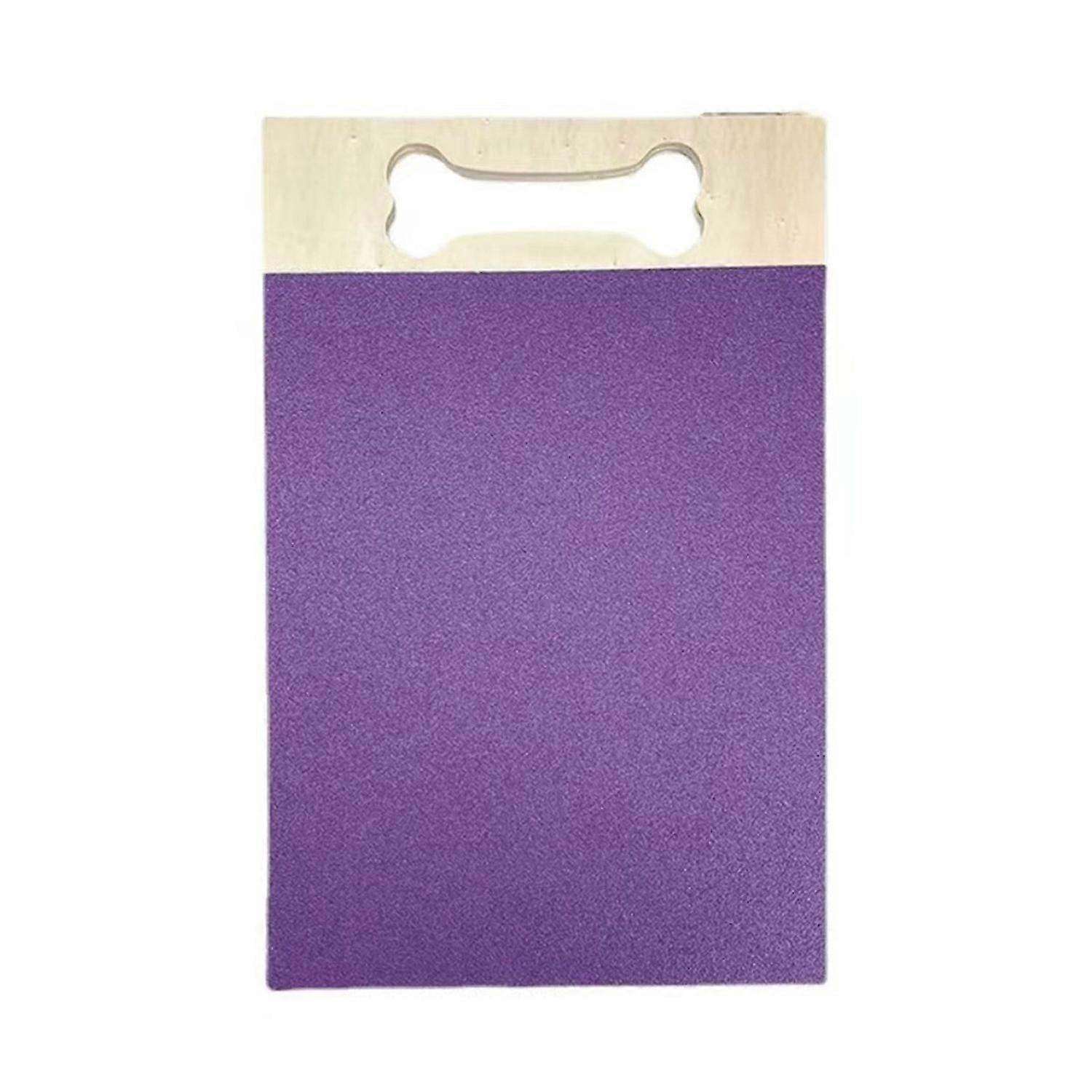 Dog Nail File Toy Scratch Board Wooden Square Easy Training Bonding Quick Grinding Alternative to