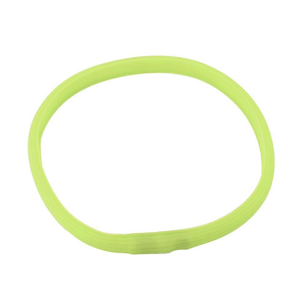 Soft Silicone Rechargeable LED Luminous Pet Collar for Dogs and Cats, Adjustable Size, Waterproof, Multi-Color Options