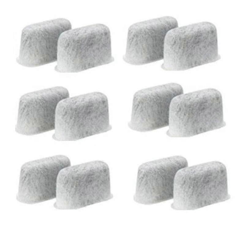 12 Pack Dcc-rwfCharcoal Water Filter Replacement for All Coffee Makers